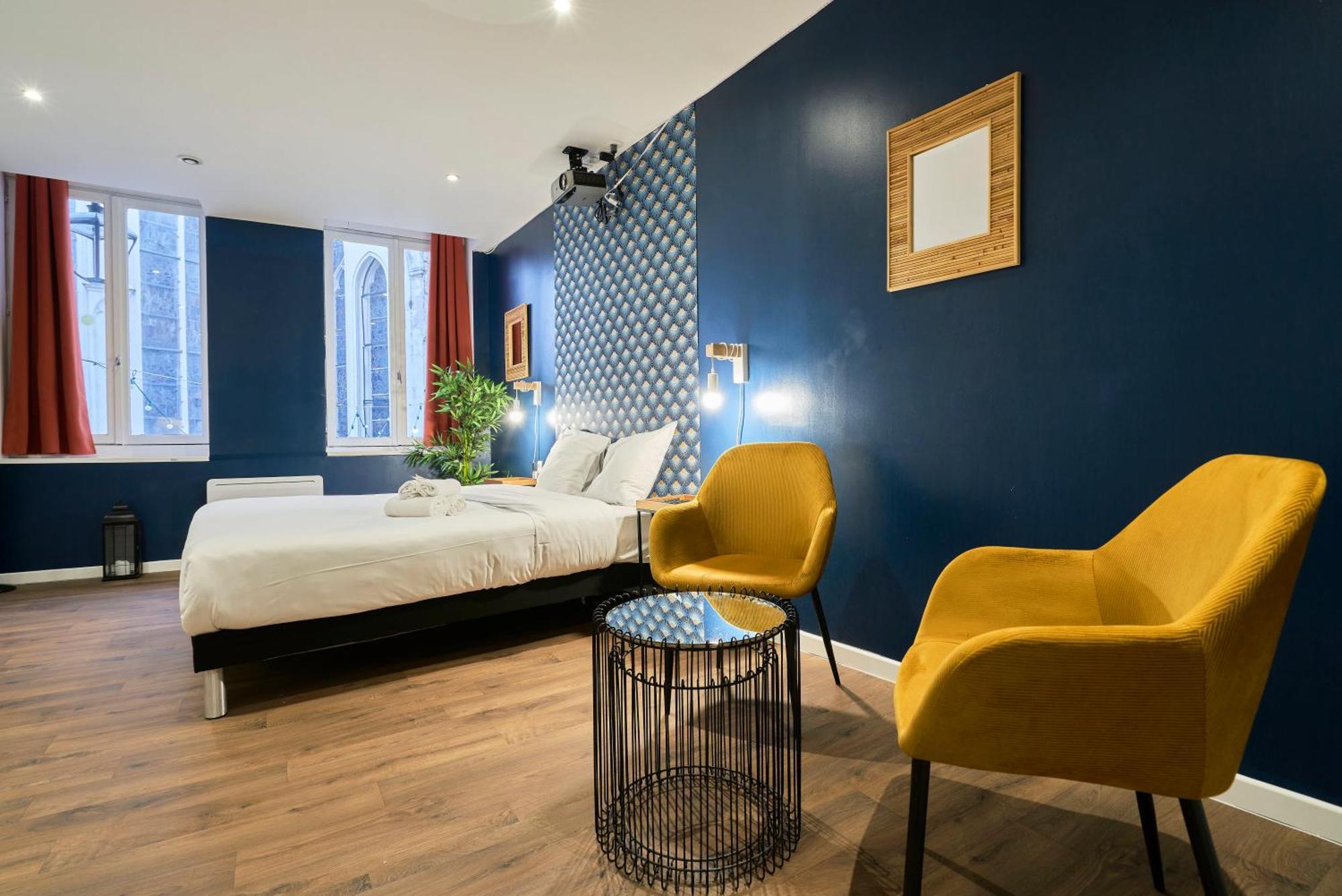 Ng Suitehome - Lille I Roubaix Centre I Grand Place - Balneo - Netflix - Wifi 外观 照片