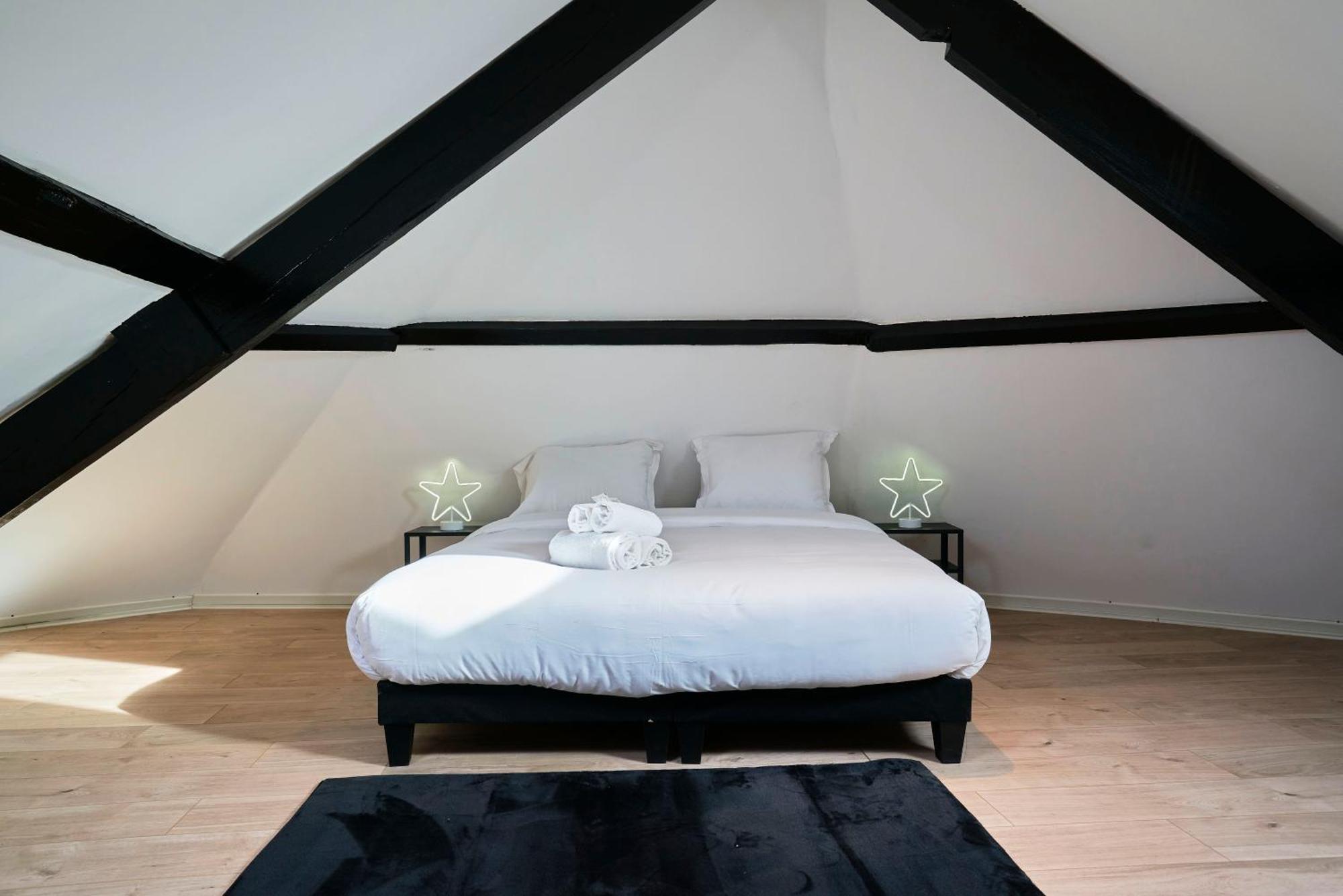 Ng Suitehome - Lille I Roubaix Centre I Grand Place - Balneo - Netflix - Wifi 外观 照片